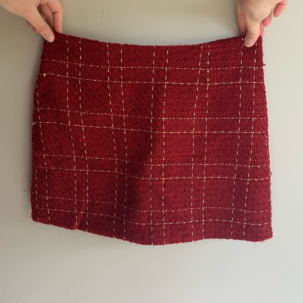 Forever 21 plaid skirt